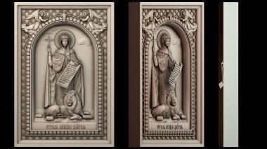 3D модель Икона Божией Матери (STL)