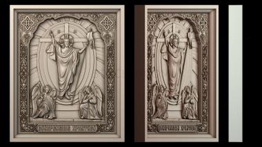3D модель Икона Воскресения Христова (STL)