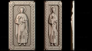 3D модель Икона Целителя Пантелеймона (STL)