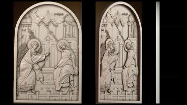 3D модель Благовещение Богородицы (STL)