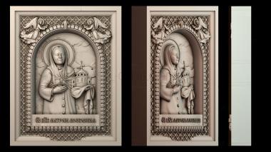 3D модель Икона святой блаженной Матроны (STL)