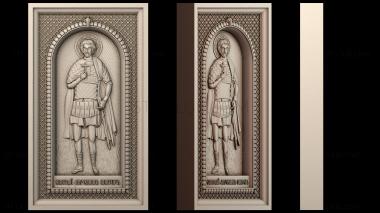 3D модель Икона Святого мученика Виктора (STL)