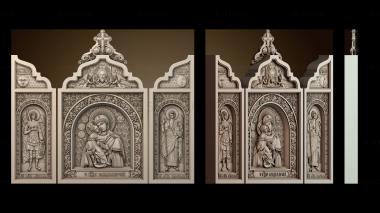 3D модель Крылатый алтарь (STL)