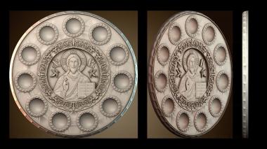 3D модель Пасхальный поднос (STL)