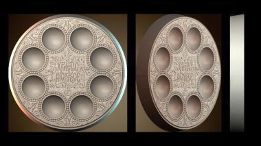 3D модель Пасхальный поднос (STL)