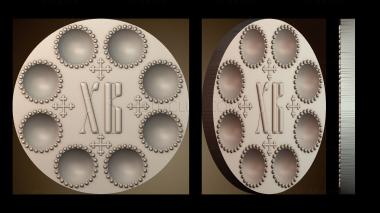 3D модель Пасхальный поднос (STL)