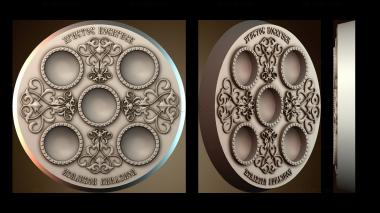3D модель Пасхальный поднос (STL)