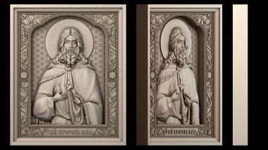 3D модель Икона Илия Пророк (STL)