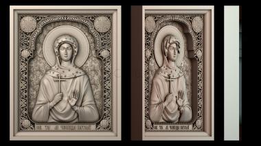 3D модель Икона Святой Наталии (STL)