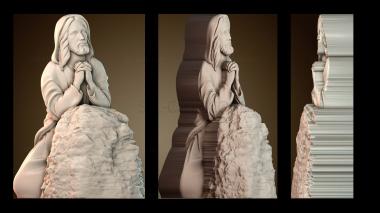 3D модель Иисусова молитва (STL)