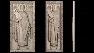 3D модель Икона Святого благоверного князя Вячеслава Чешского (STL)