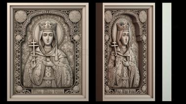 3D модель Икона святой великомученицы Ирины (STL)