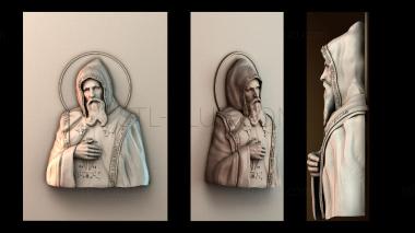 3D модель Икона преп. Серафима Вырицкого (STL)