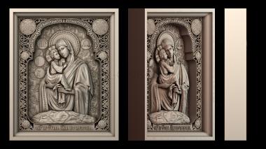 3D модель Икона Божией Матери Почаевская (STL)