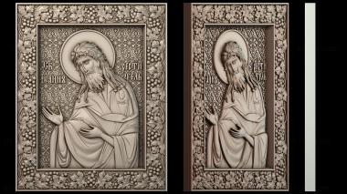 3D модель Икона Святого Иоанна Крестителя (STL)