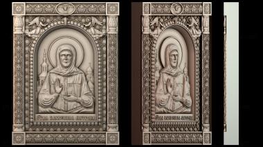 3D модель Икона святой Матроны Московской (STL)