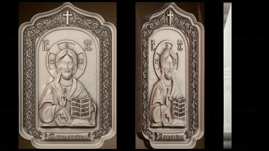 3D модель Икона Иисуса Христа (STL)