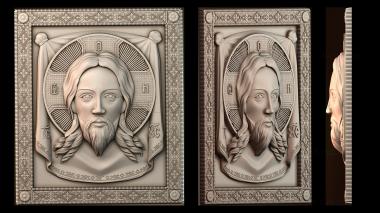 3D модель Икона Иисуса Христа (STL)