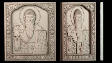 3D модель Икона святителя Спиридона Тримифунтского (STL)