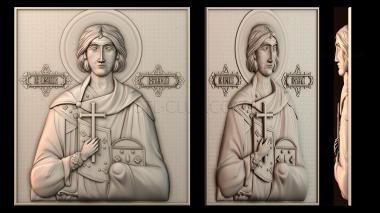 3D модель Икона Святого Валерия (STL)