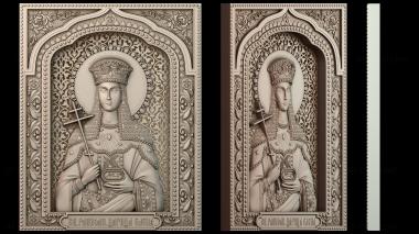 3D модель Икона Святой равноапостольной Елены (STL)