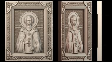 3D модель Икона Лонгин Коряжемский (STL)