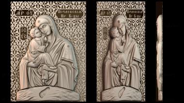 3D модель Икона Божией Матери Почаевская (STL)