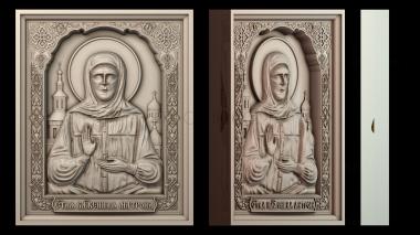 3D модель Икона святой Матроны Московской (STL)