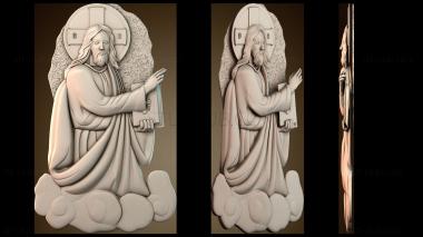 3D модель Икона Иисуса Христа (STL)
