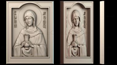 3D модель Икона святой Матроны Московской (STL)