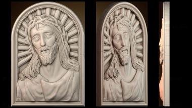 3D модель Икона Иисуса Христа (STL)