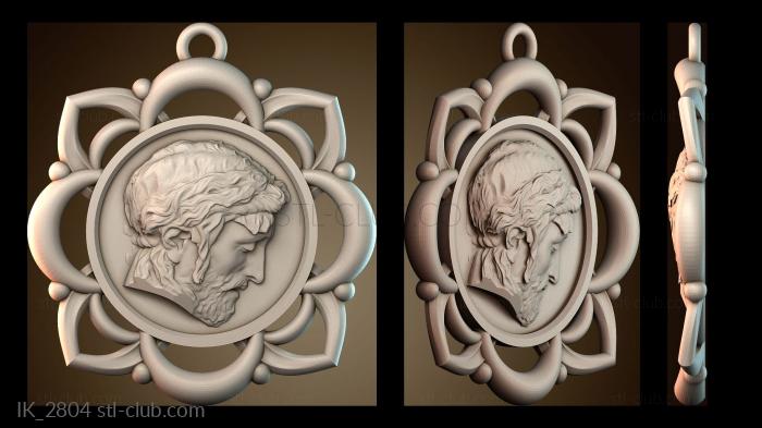 Иконы Кулон Иисус