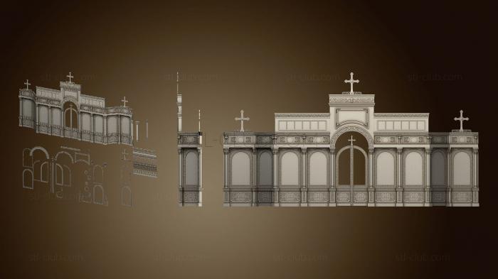 3D модель Иконостас город Пласт (STL)
