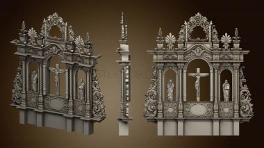 3D model Catholic Iconostasis (STL)