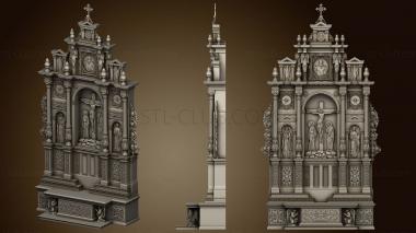 3D model Catholic Iconostasis (STL)