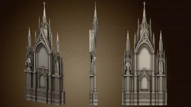 3D мадэль Католический иконостас (STL)