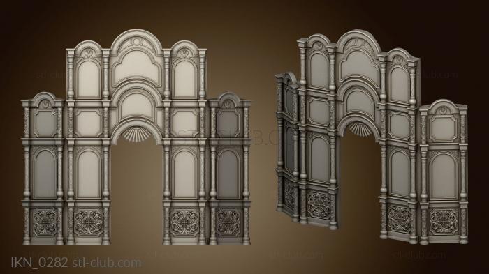 3D model Revision of the iconostasis version1 (STL)