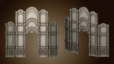 3D model Revision of the iconostasis version1 (STL)