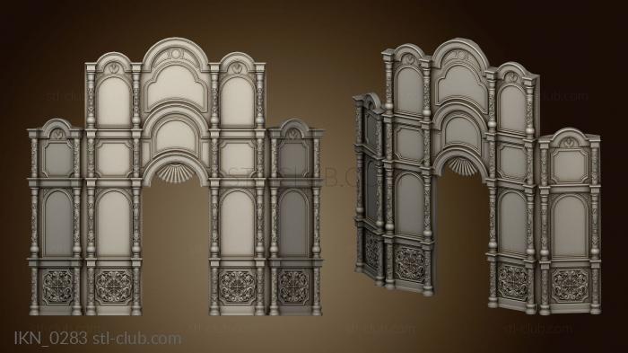 3D model Revision of the iconostasis version2 (STL)