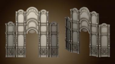 3D model Revision of the iconostasis version2 (STL)