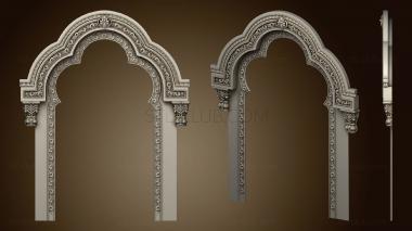 3D model Elements from IKN0045 central arch (STL)