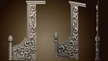 3D model Side element of the iconostasis version1 (STL)