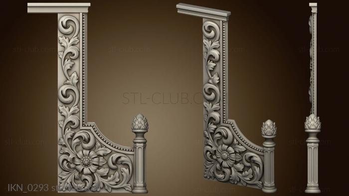 3D model Side element of the iconostasis version2 (STL)