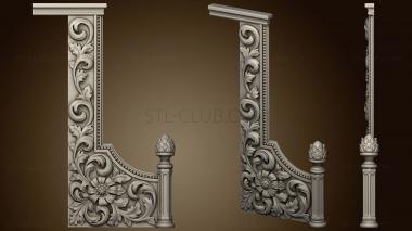 3D model Side element of the iconostasis version2 (STL)