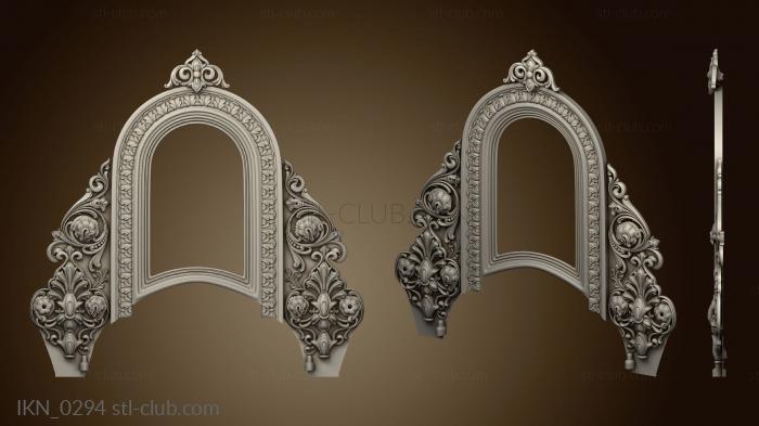 3D model Upper arch of the iconostasis version1 (STL)