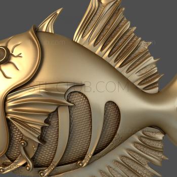 3D model Strange fish (STL)