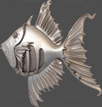 3D model Strange fish (STL)