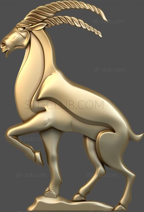 3D model Mountain goat (STL)