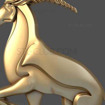 3D model Mountain goat (STL)