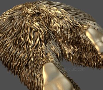 3D model Bear paws (STL)